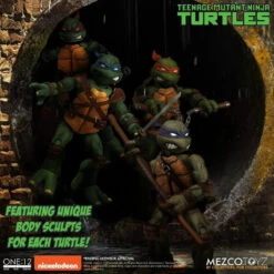 Mezco Toyz One:12 Collective Teenage Mutant Ninja Turtles 1/12 Scale Action Figure Deluxe Boxed Set -US Model Figures Sales 2024 x800 14033 18872.1672878835