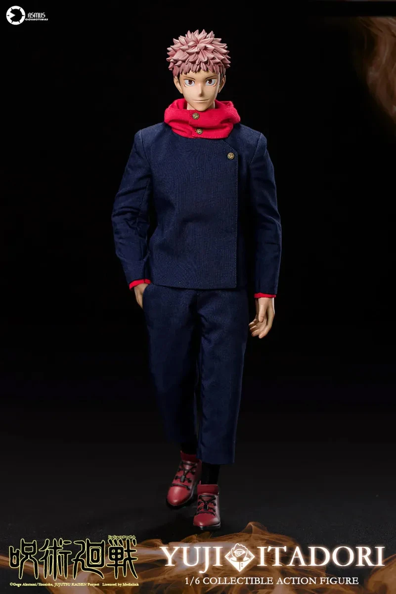 Asmus Toys Jujutsu Kaisen - Yuji Itadori 1/6 Scale Action Figure JJKS02A 4 Asmus Toys Jujutsu Kaisen - Yuji Itadori 1/6 Scale Action Figure JJKS02A - Image 3