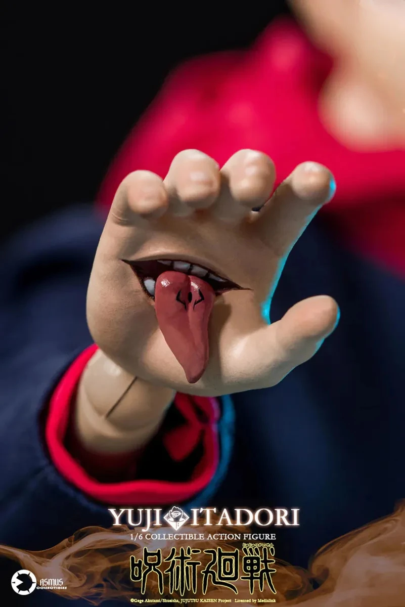 Asmus Toys Jujutsu Kaisen - Yuji Itadori 1/6 Scale Action Figure JJKS02A 9 Asmus Toys Jujutsu Kaisen - Yuji Itadori 1/6 Scale Action Figure JJKS02A - Image 8